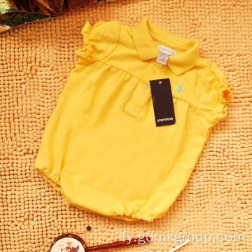 Children&#39;s Summer Knitted Top Breathable Sweat